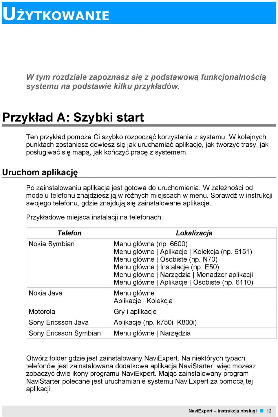 Uruchom aplikację Po zainstalowaniu aplikacja jest gotowa do uruchomienia. W zależności od modelu telefonu znajdziesz ją w różnych miejscach w menu.