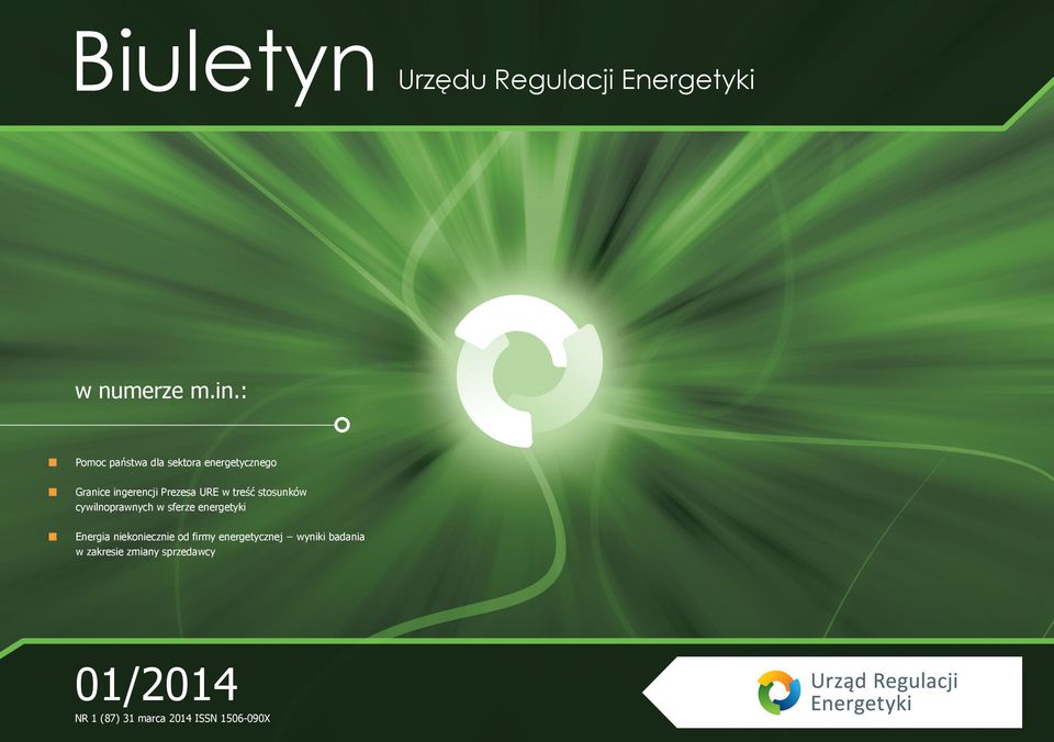 treść stosunków cywilnoprawnych w sferze energetyki Energia niekoniecznie od