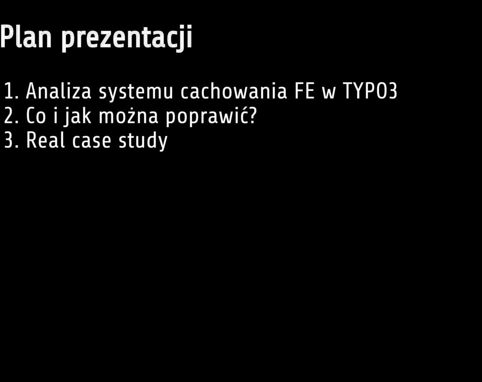 cachowania FE w TYPO3 2.