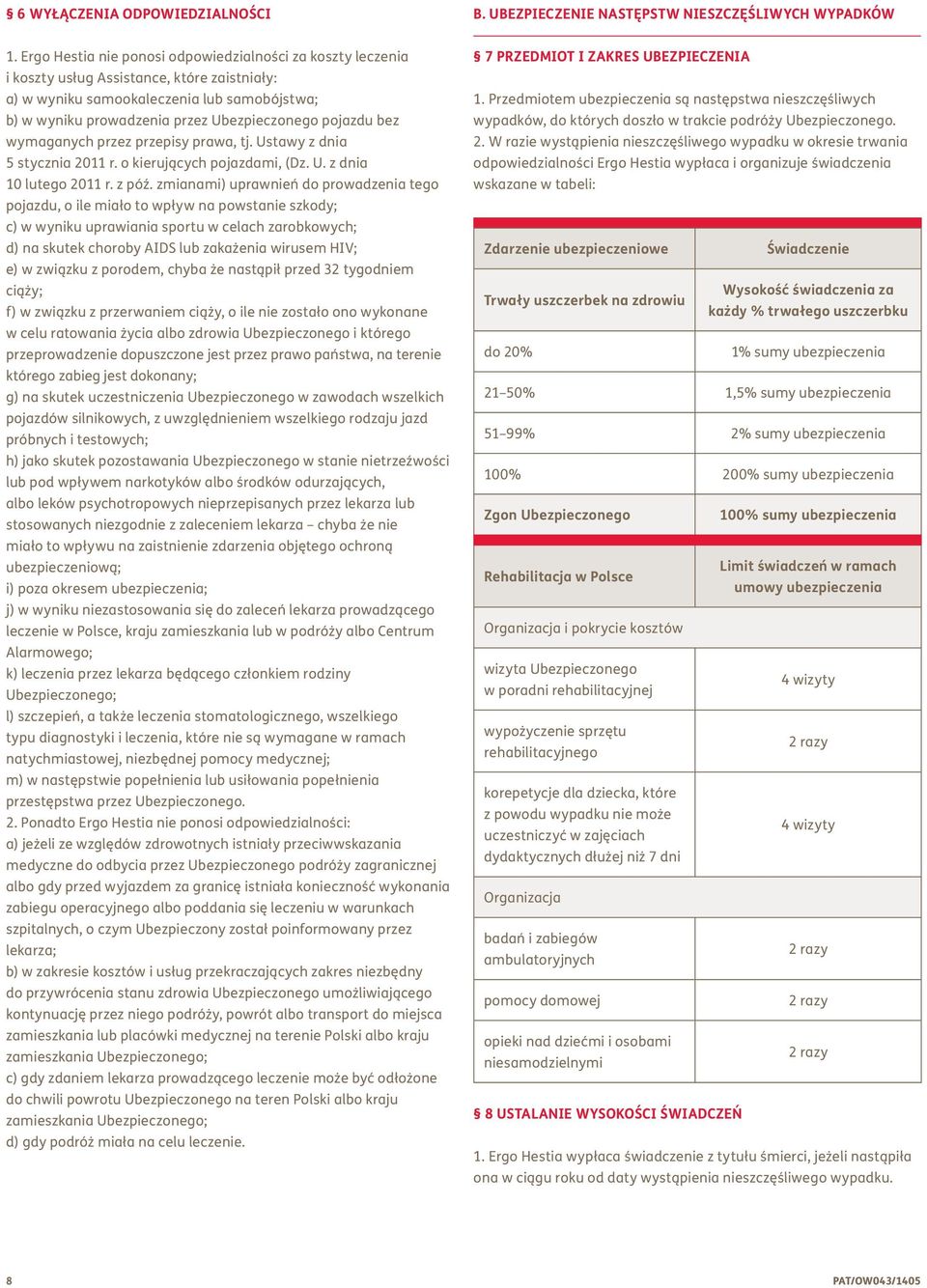 pojazdu bez wymaganych przez przepisy prawa, tj. Ustawy z dnia 5 stycznia 2011 r. o kierujących pojazdami, (Dz. U. z dnia 10 lutego 2011 r. z póź.