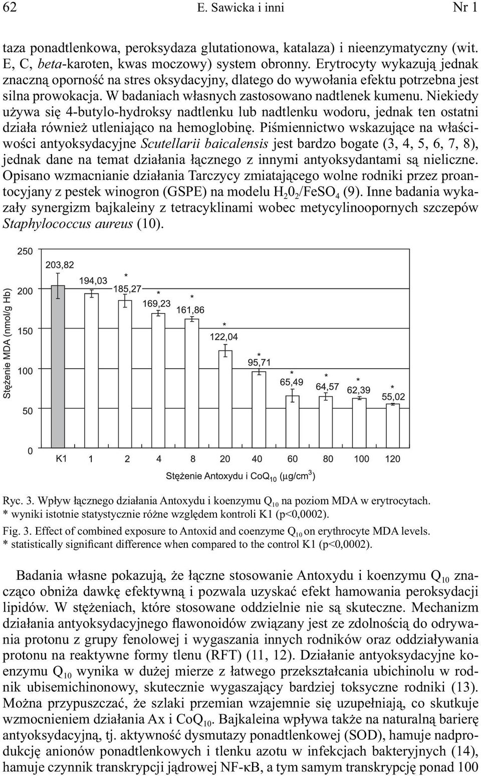 Niekiedy używa się 4-butylo-hydroksy nadtlenku lub nadtlenku wodoru, jednak ten ostatni działa również utleniająco na hemoglobinę.