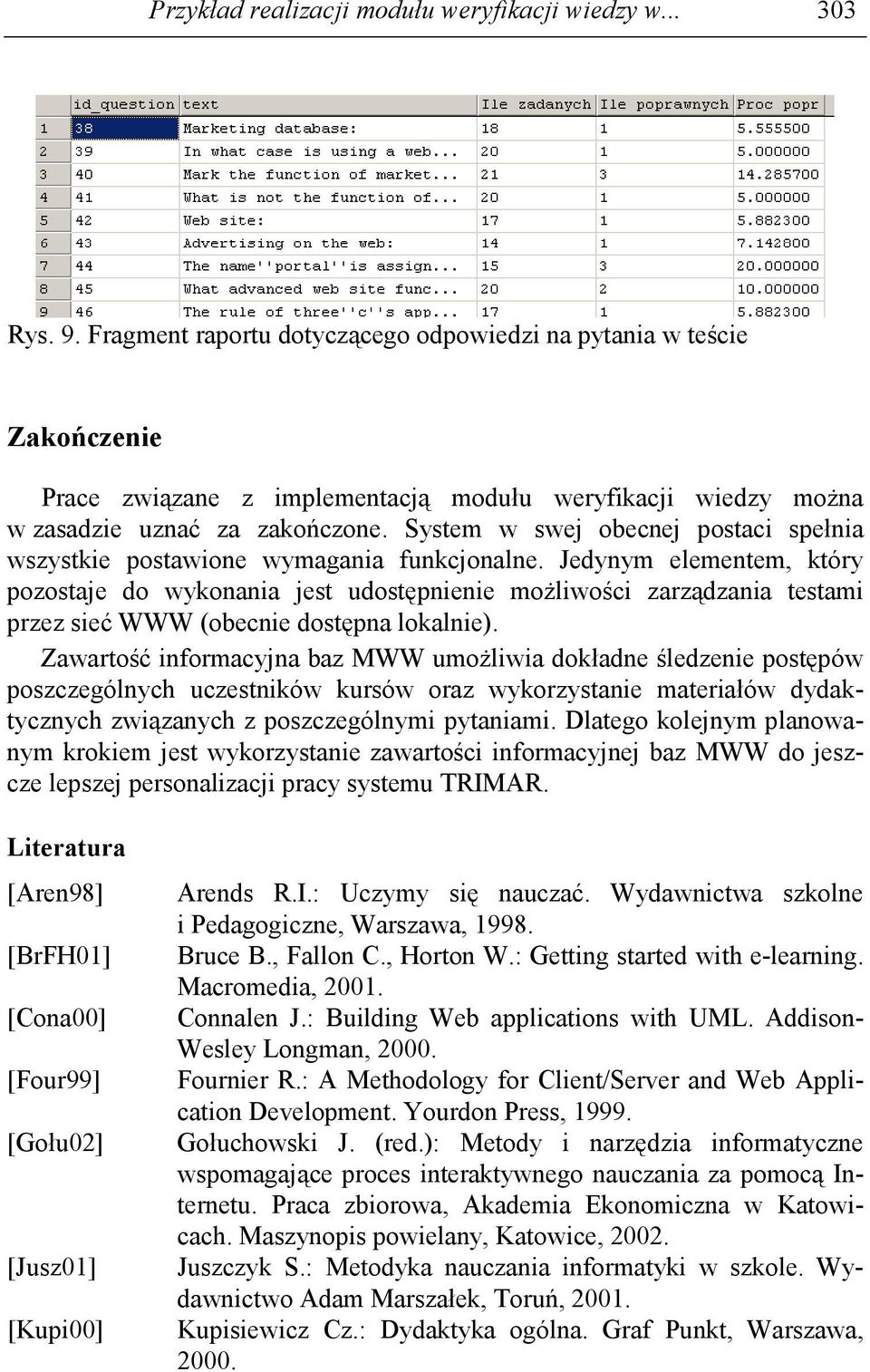 System w swej obecnej postaci spełnia wszystkie postawione wymagania funkcjonalne.