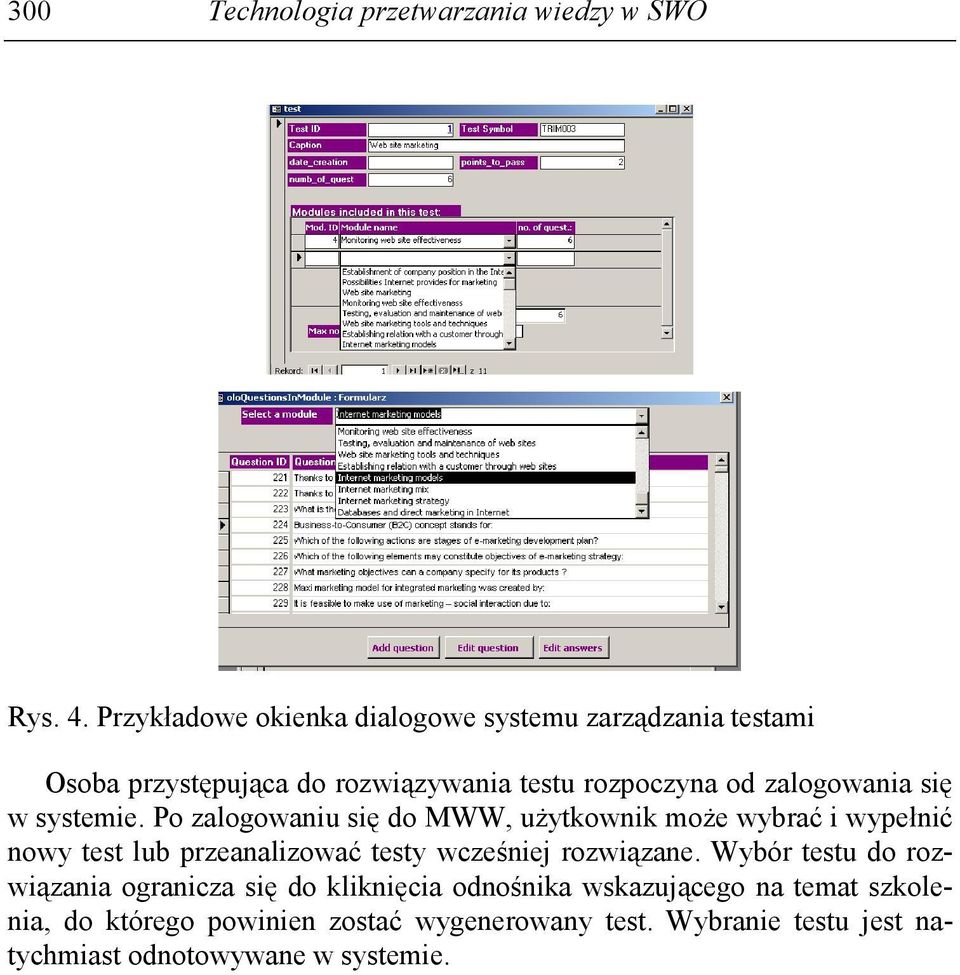 się w systemie.