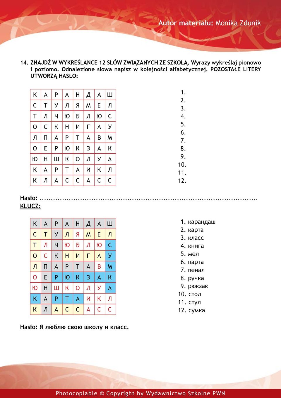 2. 3. 4. 5. 6. 7. 8. 9. 10. 11. 12. Hasło:.