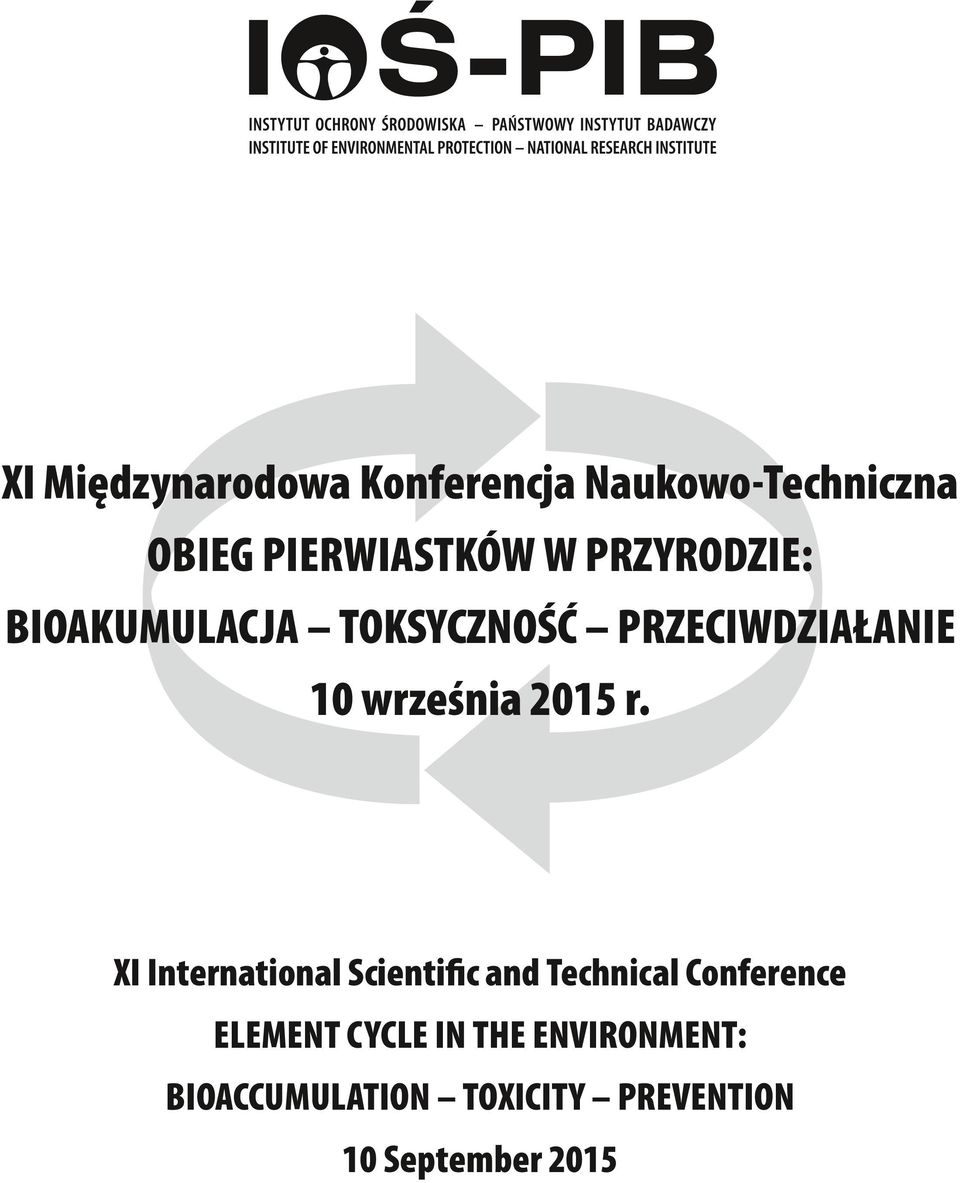 r. XI International Scientific and Technical Conference ELEMENT CYCLE