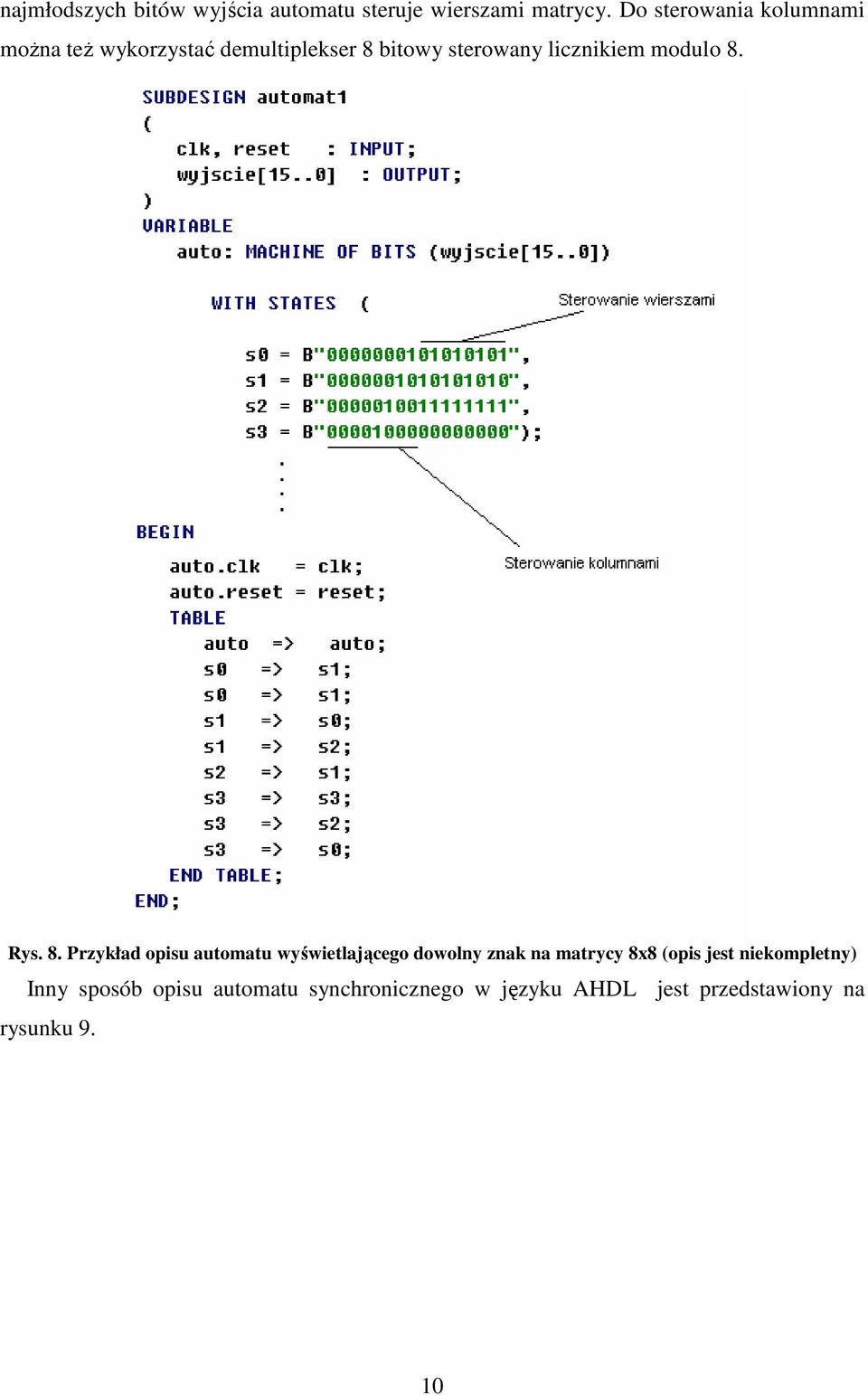 licznikiem modulo 8.