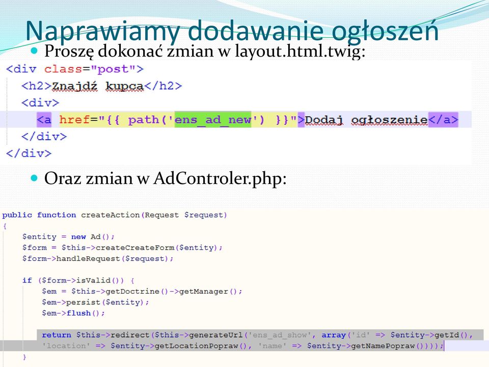 zmian w layout.html.