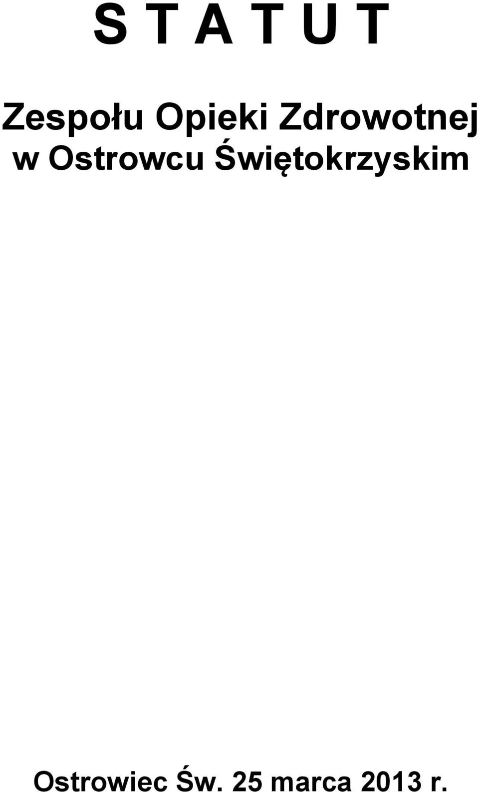 Ostrowcu Świętokrzyskim