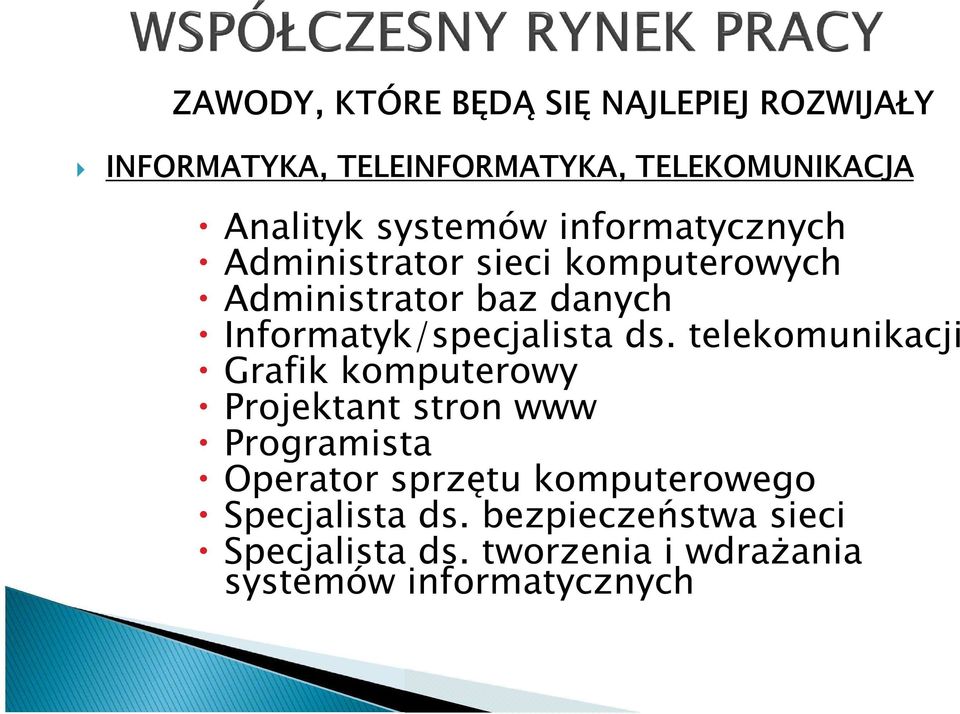 Informatyk/specjalista ds.