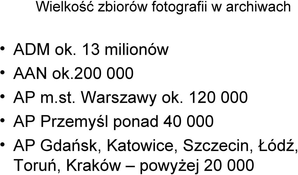 120 000 AP Przemyśl ponad 40 000 AP Gdańsk,