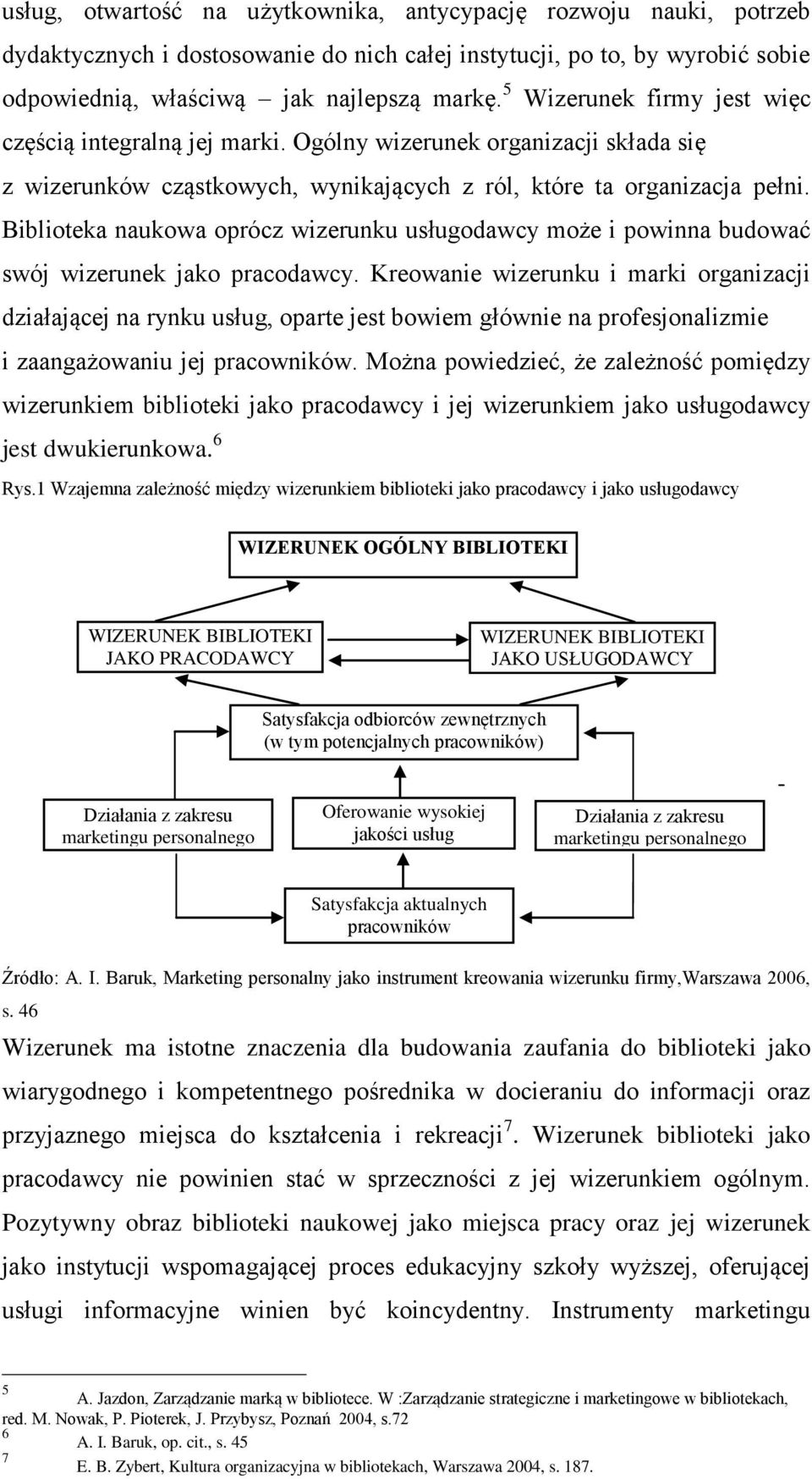 Biblioteka naukowa oprócz wizerunku usługodawcy może i powinna budować swój wizerunek jako pracodawcy.