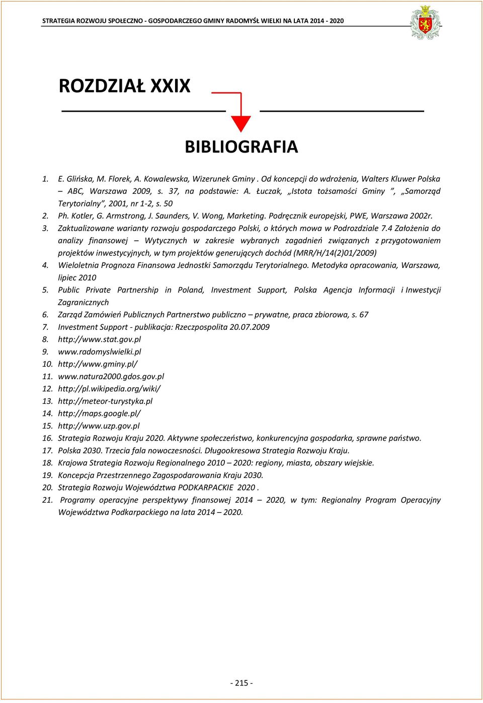 Zaktualizowane warianty rozwoju gospodarczego Polski, o których mowa w Podrozdziale 7.