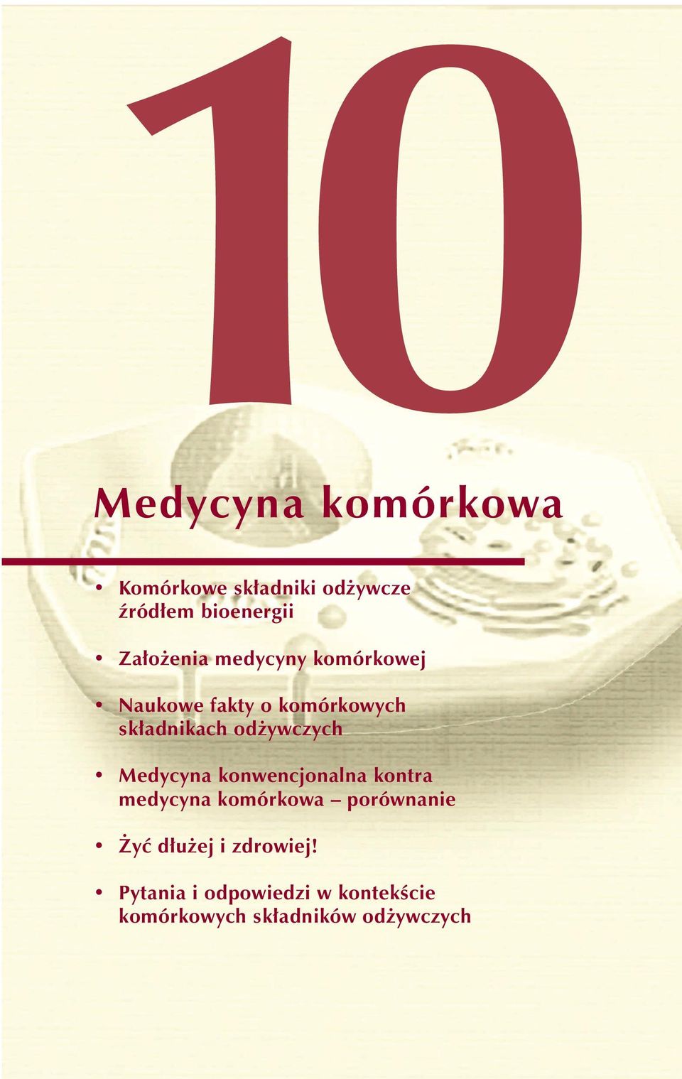 Medycyna konwencjonalna kontra medycyna komórkowa porównanie yæ d³u ej i