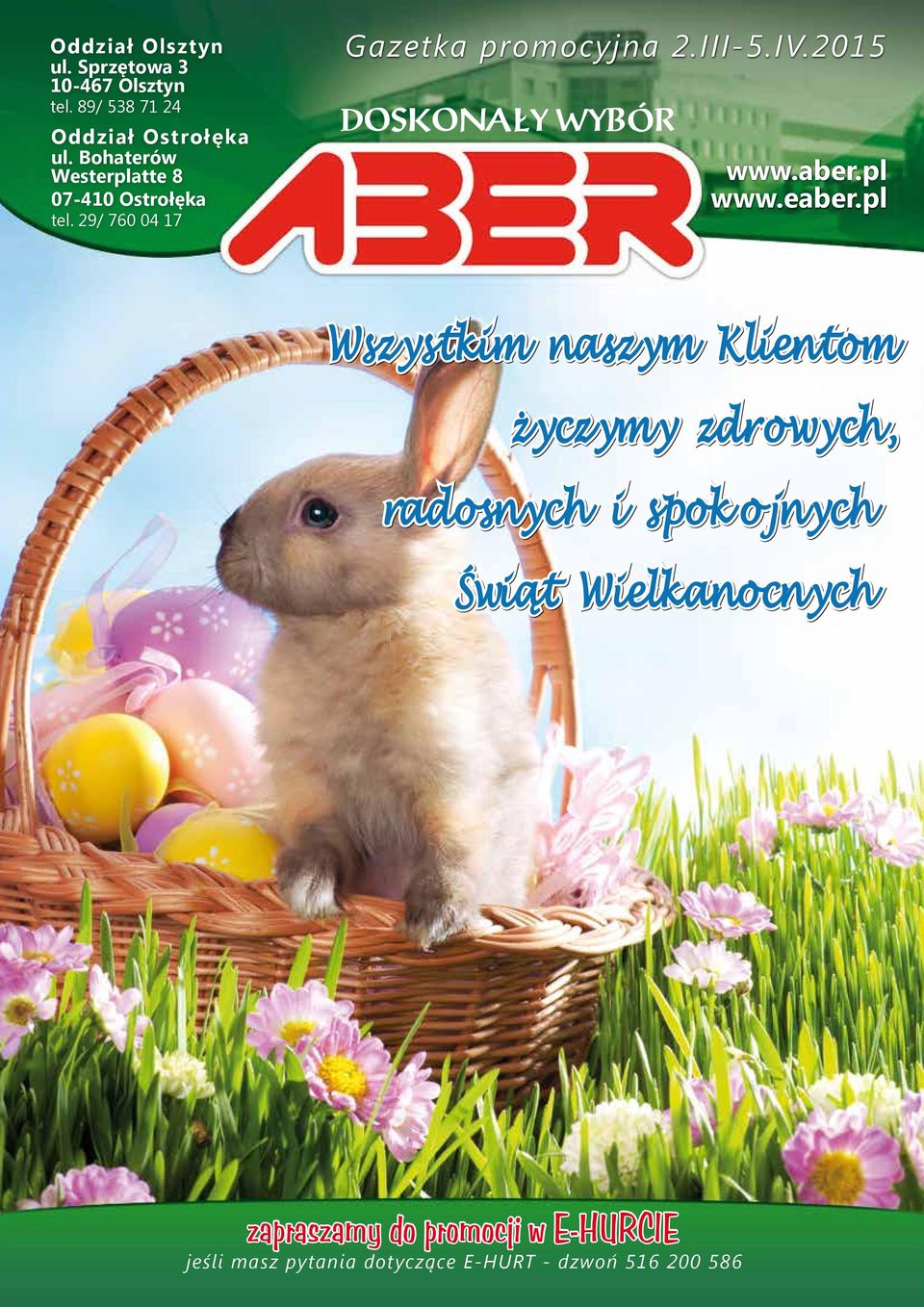 2015 DOSKONAŁY WYBÓR www.aber.pl www.eaber.