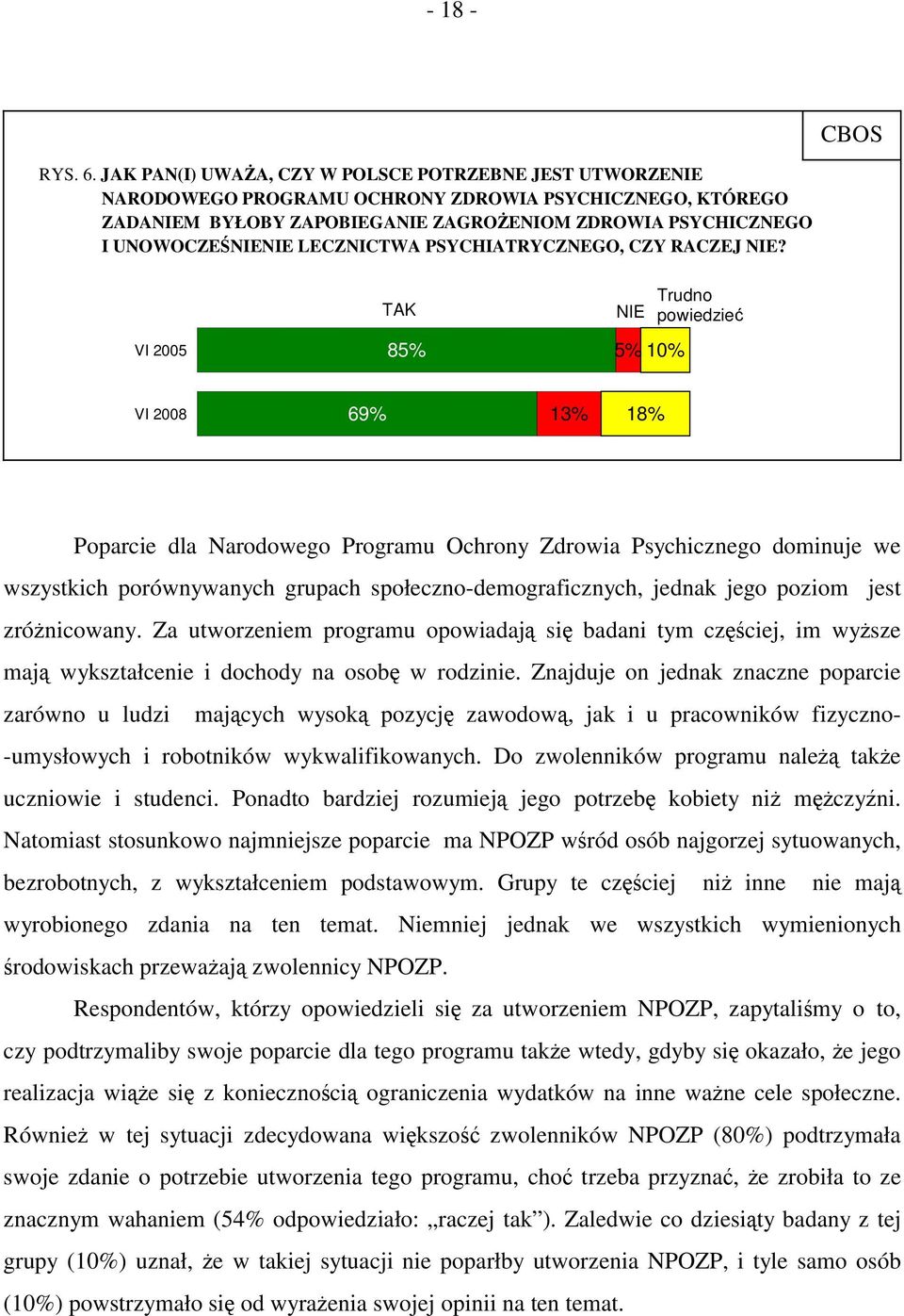 LECZNICTWA PSYCHIATRYCZNEGO, CZY RACZEJ NIE?