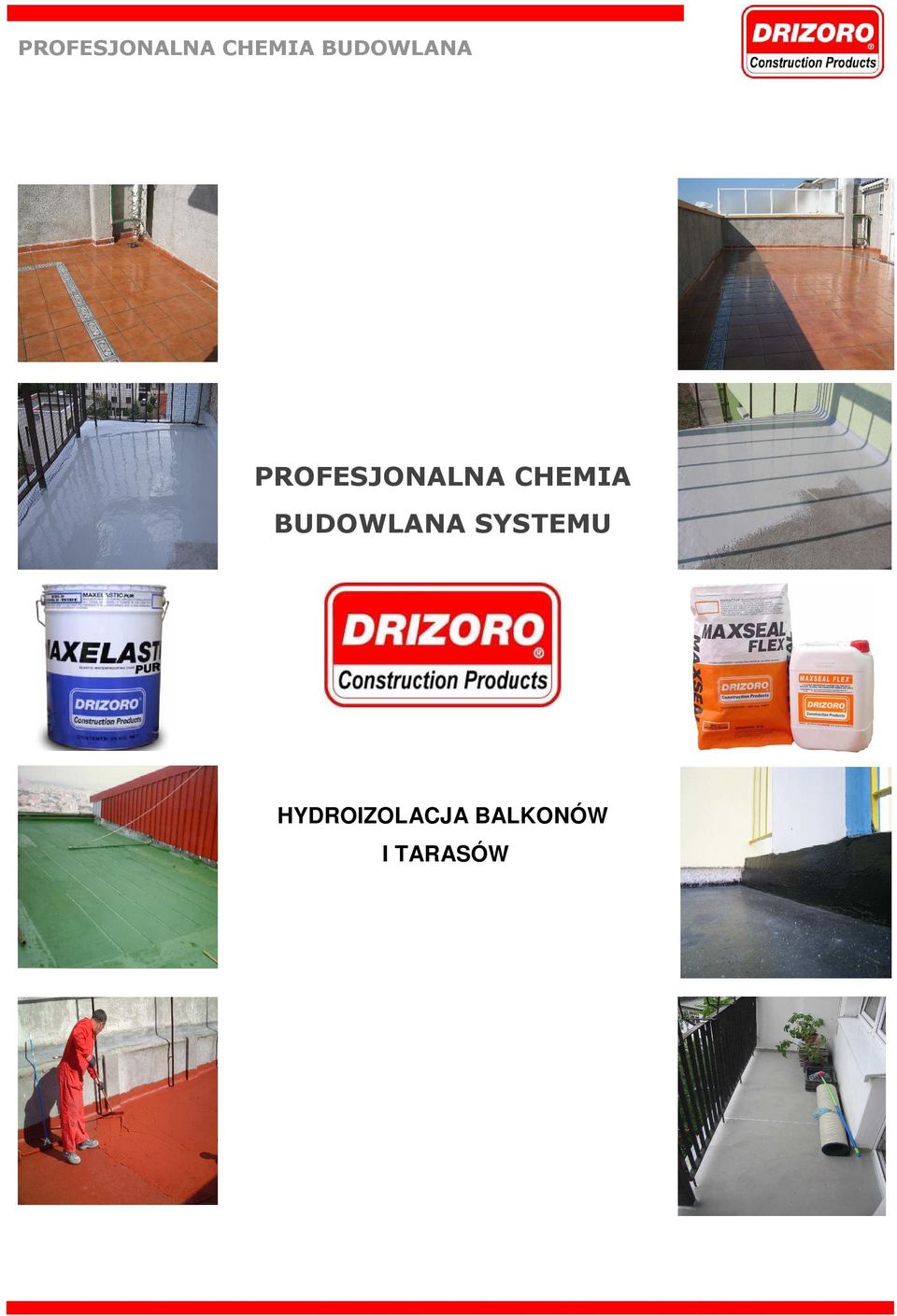 SYSTEMU HYDROIZOLACJA