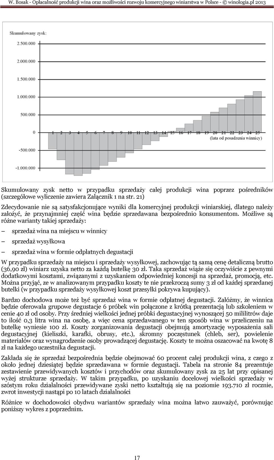 Możliwe są różne warianty takiej sprzedaży: sprzedaż wina na miejscu w winnicy sprzedaż wysyłkowa sprzedaż wina w formie odpłatnych degustacji W przypadku sprzedaży na miejscu i sprzedaży wysyłkowej,