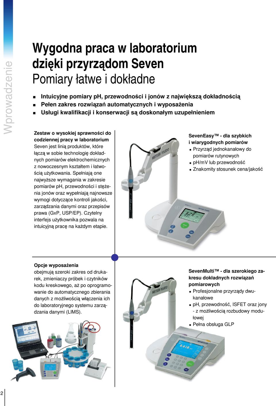 dokładnych pomiarów elektrochemicznych z nowoczesnym kształtem i łatwo- ci uytkowania.