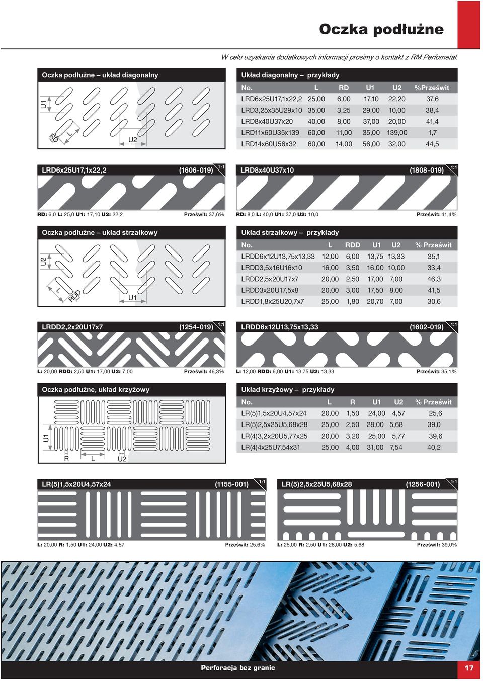 LRD14x60U56x32 60,00 14,00 56,00 32,00 44,5 LRD6x25U17,1x22,2 (1606-019) LRD8x40U37x10 (1808-019) RD: 6,0 L: 25,0 U1: 17,10 U2: 22,2 Prześwit: 37,6% RD: 8,0 L: 40,0 U1: 37,0 U2: 10,0 Prześwit: 41,4%