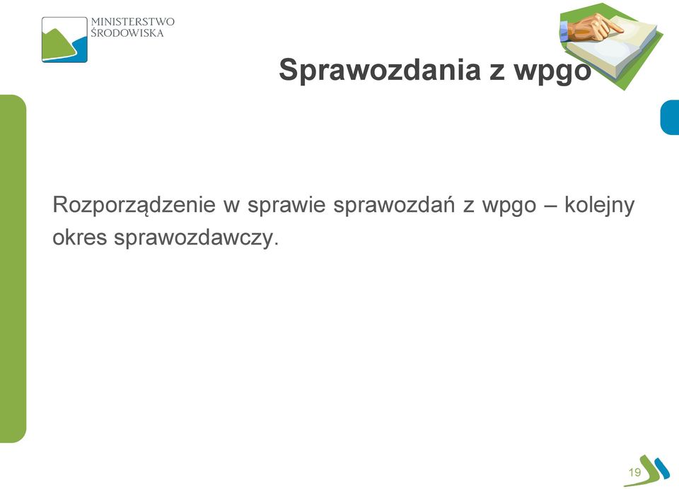 sprawie sprawozdań z