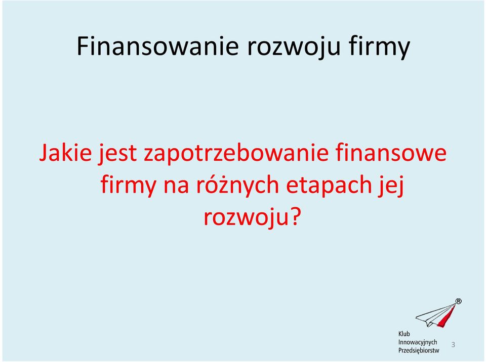 zapotrzebowanie finansowe