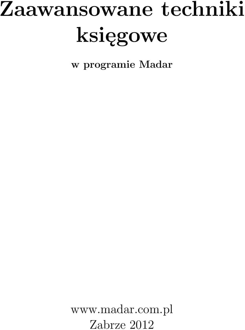 programie Madar www.