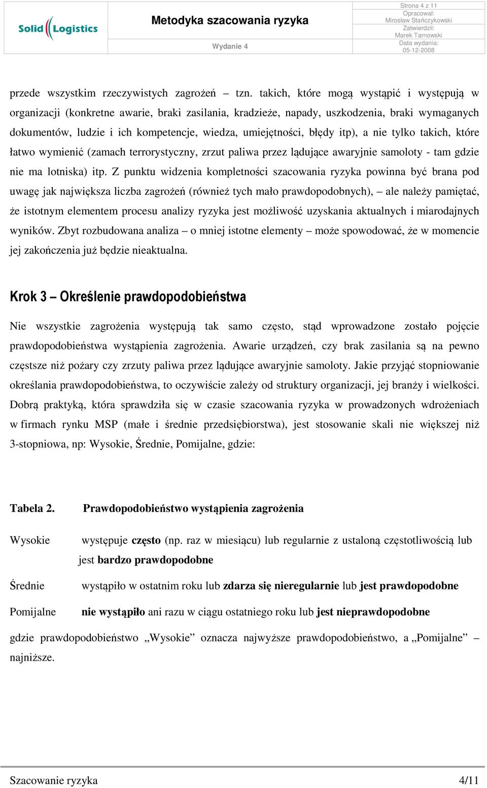 błędy itp), a nie tylko takich, które łatwo wymienić (zamach terrorystyczny, zrzut paliwa przez lądujące awaryjnie samoloty - tam gdzie nie ma lotniska) itp.