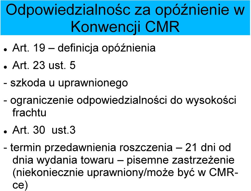 5 - szkoda u uprawnionego - ograniczenie odpowiedzialności do wysokości