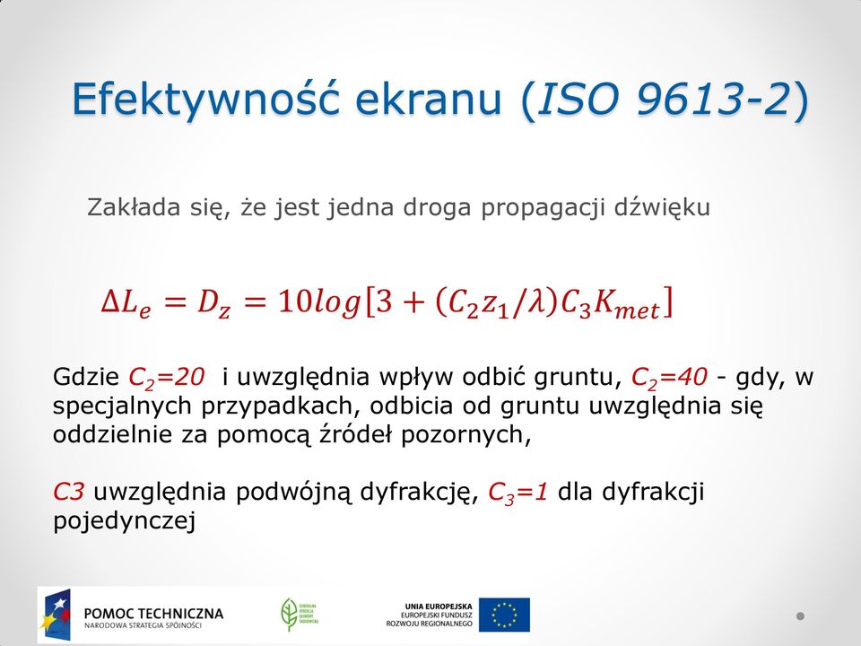 specjalnych przypadkach, odbicia od gruntu uwzględnia się oddzielnie za