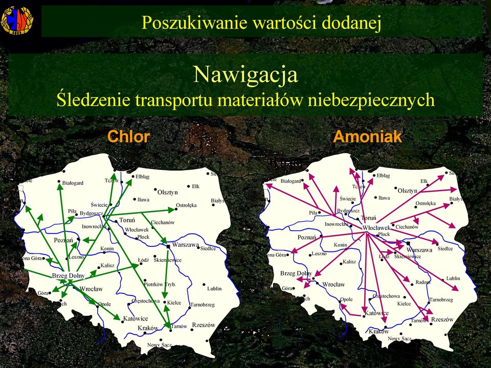 Skierniewice Brzeg Dolny Brzeg Dolny Jelenia Góra Toruń Konin Leszno Zielona Góra Wrocław Opole Piotrków Tryb.