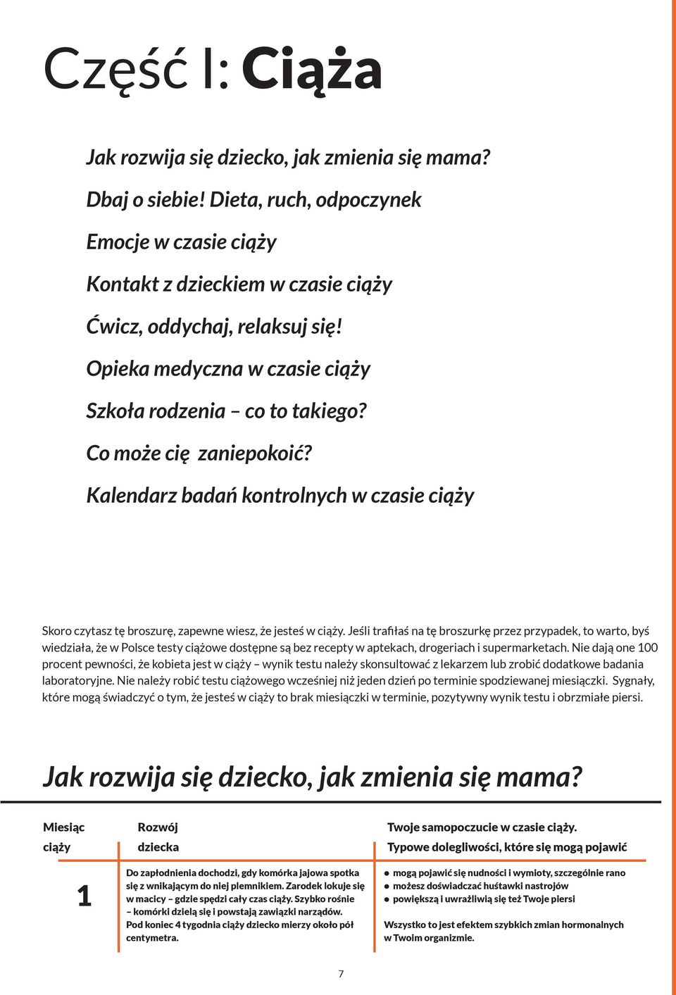 Jeśli trafiłaś na tę broszurkę przez przypadek, to warto, byś wiedziała, że w Polsce testy ciążowe dostępne są bez recepty w aptekach, drogeriach i supermarketach.