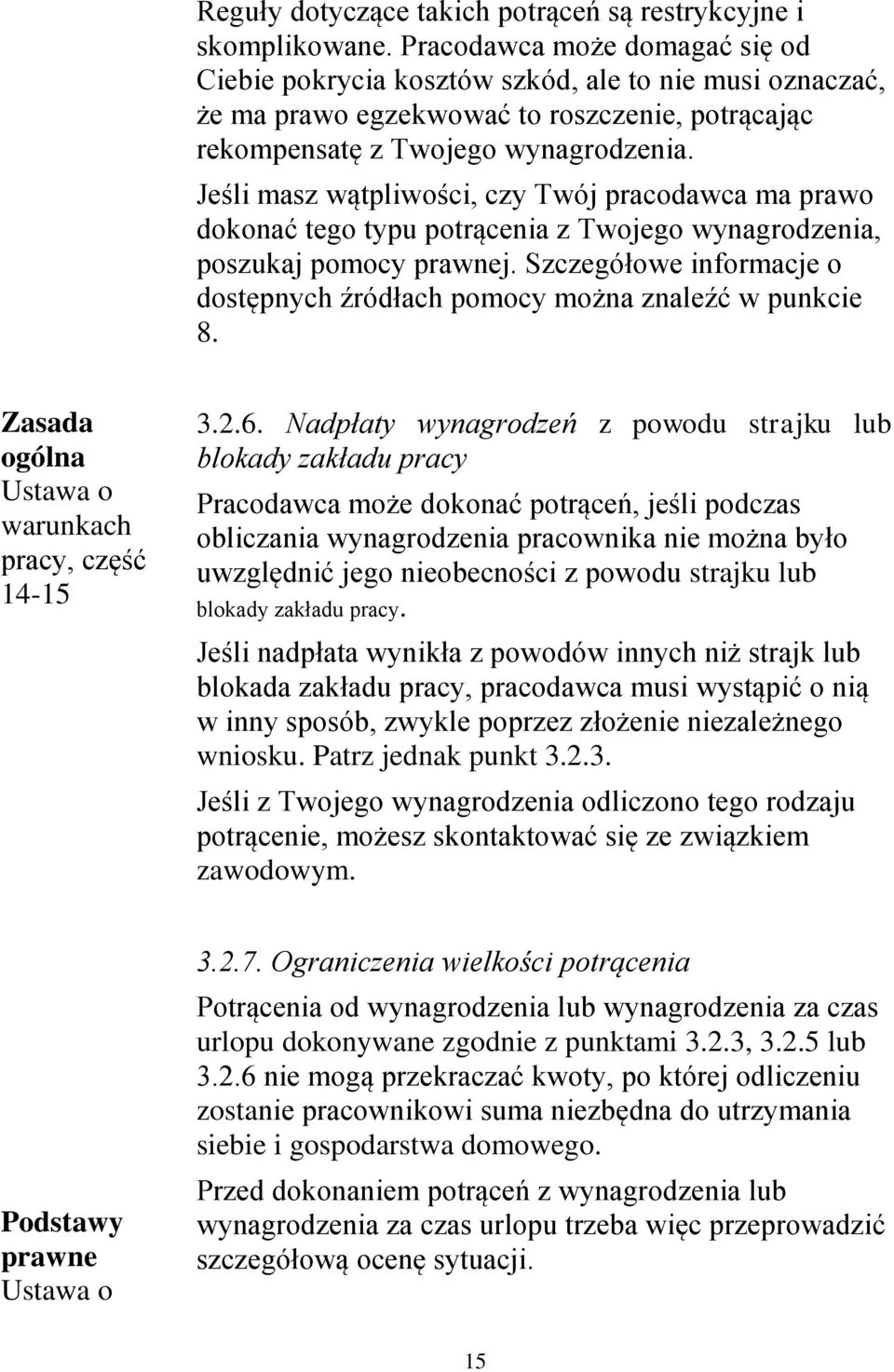 Jeśli masz wątpliwości, czy Twój pracodawca ma prawo dokonać tego typu potrącenia z Twojego wynagrodzenia, poszukaj pomocy prawnej.