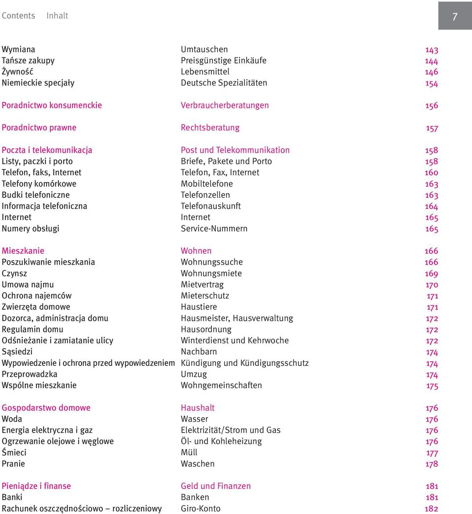 Telekommunikation Briefe, Pakete und Porto Telefon, Fax, Internet Mobiltelefone Telefonzellen Telefonauskunft Internet Service-Nummern 143 144 146 154 156 157 158 158 160 163 163 164 165 165