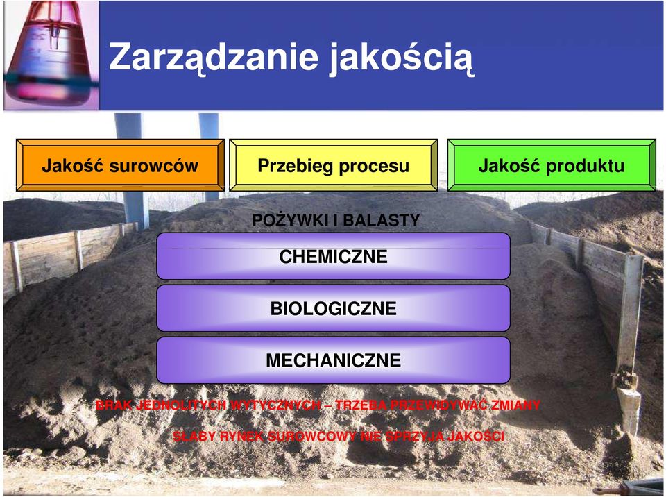 BIOLOGICZNE MECHANICZNE BRAK JEDNOLITYCH WYTYCZNYCH