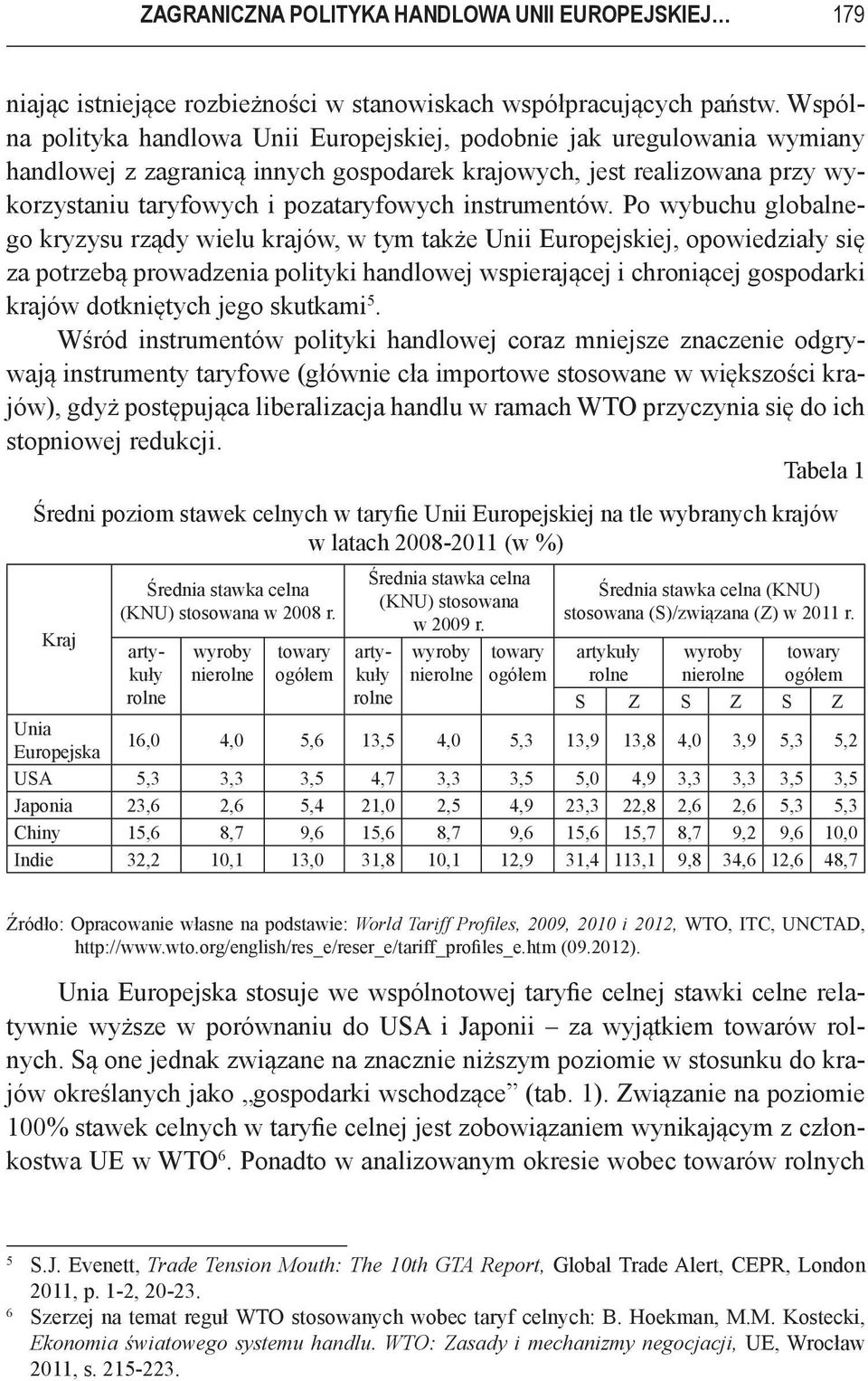 instrumentów.