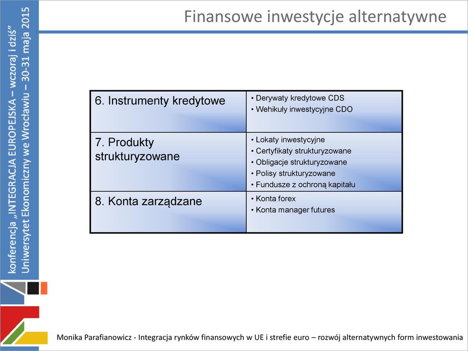 inwestycyjne CDO 7.