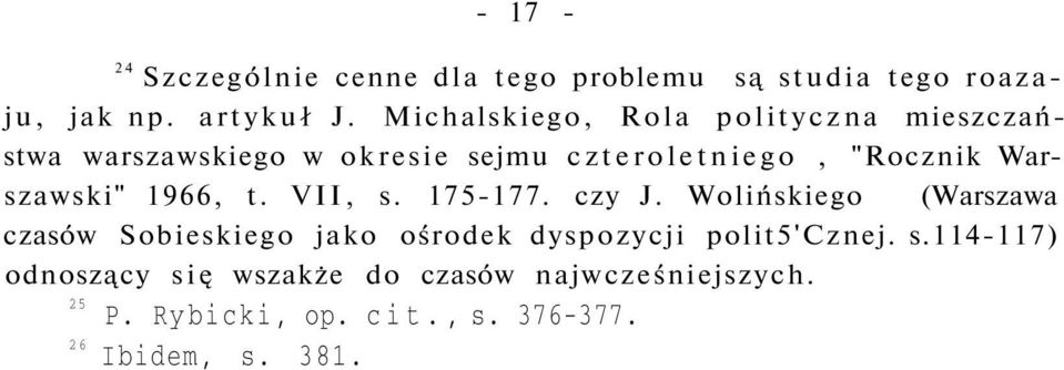 Warszawski" 1966, t. VII, s. 175-177. czy J.