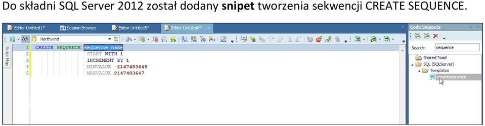 dodany snipet