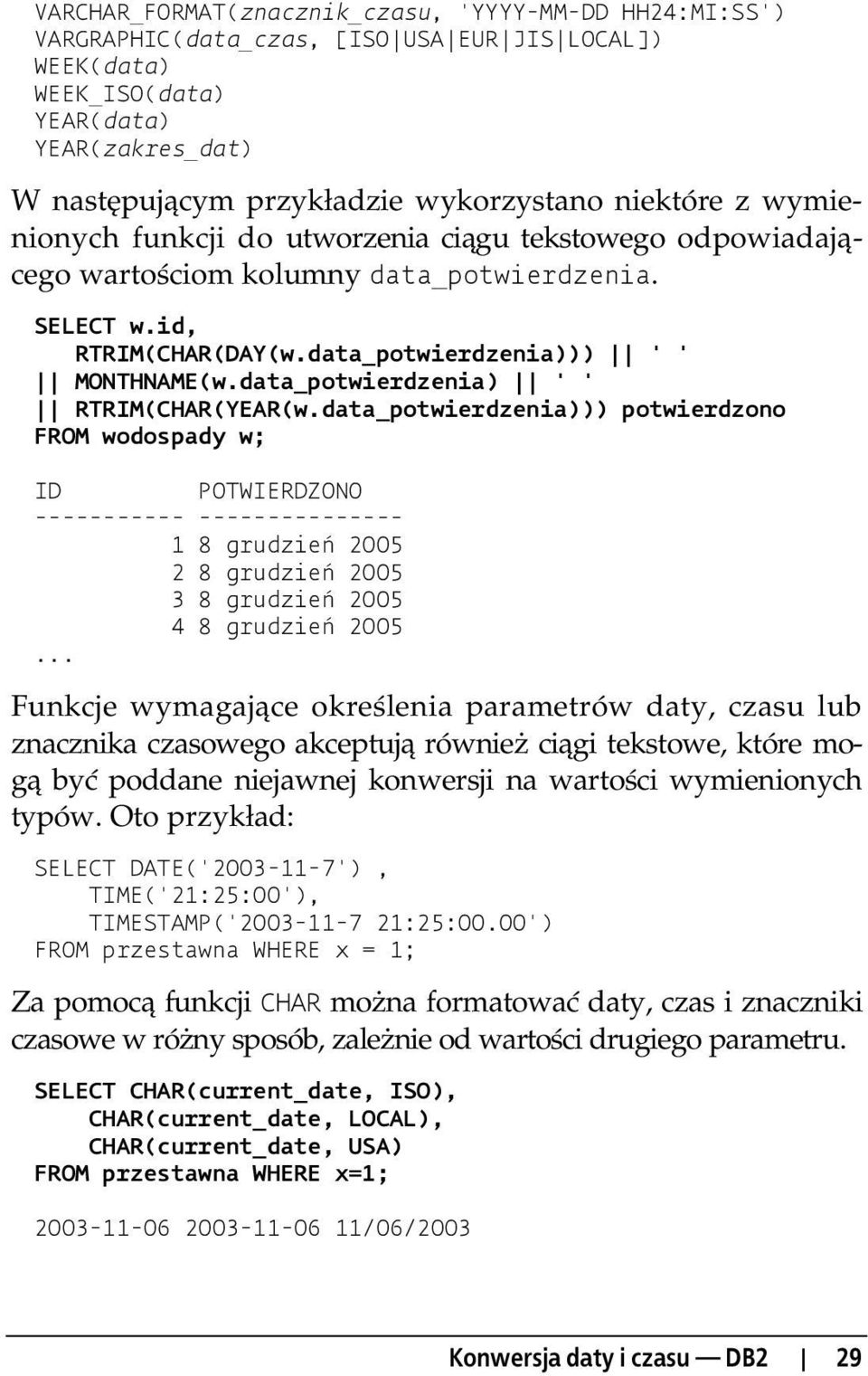 data_potwierdzenia) ' ' RTRIM(CHAR(YEAR(w.