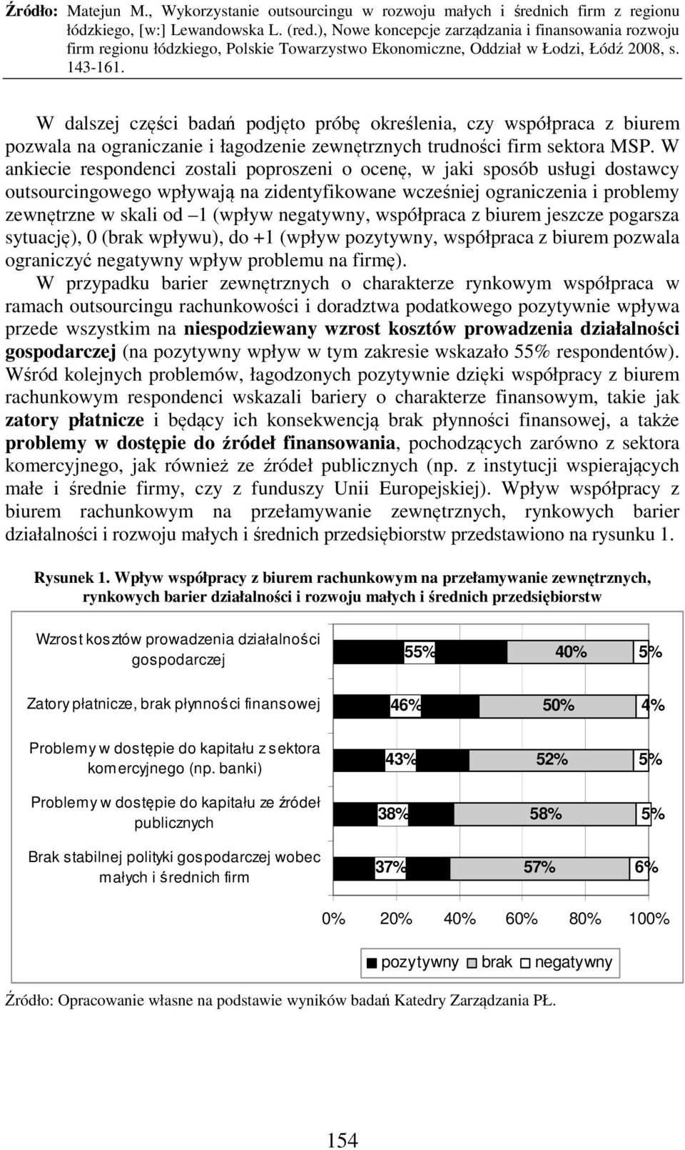 negatywny, współpraca z biurem jeszcze pogarsza sytuację), 0 (brak wpływu), do +1 (wpływ pozytywny, współpraca z biurem pozwala ograniczyć negatywny wpływ problemu na firmę).