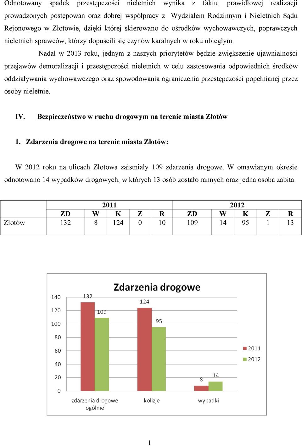 Nadal w 3 roku, jednym z naszych priorytetów będzie zwiększenie ujawnialności przejawów demoralizacji i przestępczości nieletnich w celu zastosowania odpowiednich środków oddziaływania wychowawczego