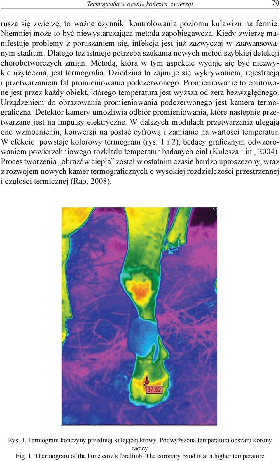 Metodą, która w tym aspekcie wydaje się być niezwykle użyteczna, jest termografia. Dziedzina ta zajmuje się wykrywaniem, rejestracją i przetwarzaniem fal promieniowania podczerwonego.