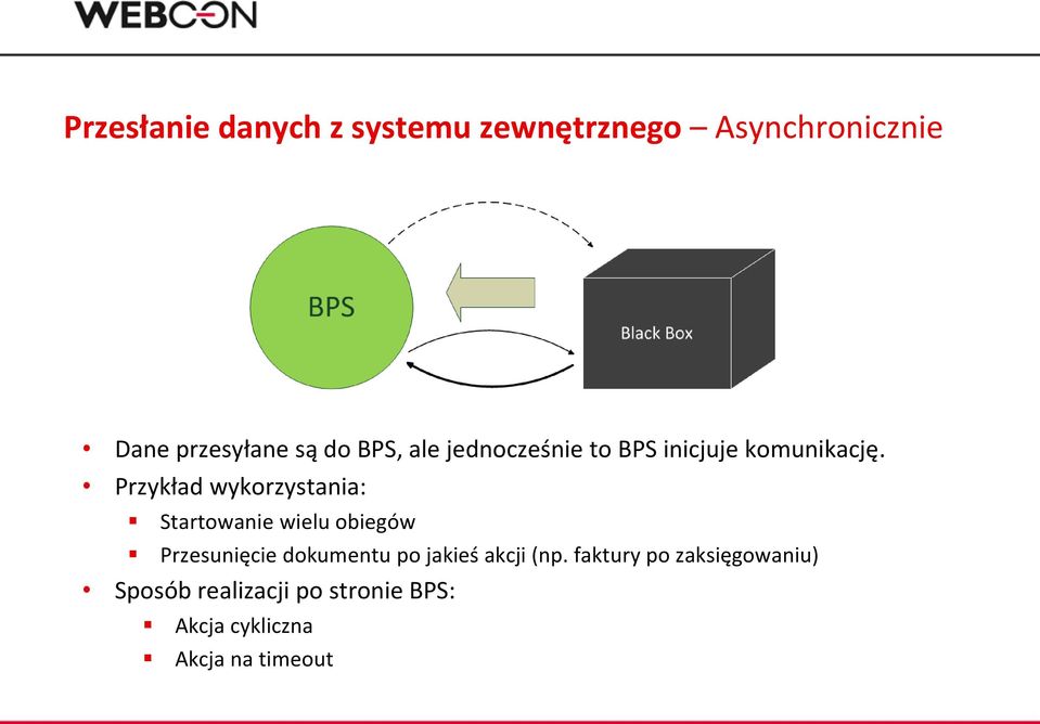 Przykład wykorzystania: Startowanie wielu obiegów Przesunięcie dokumentu po