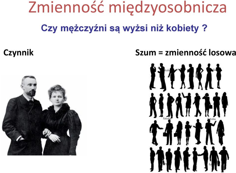 mężczyźni są wyżsi niż