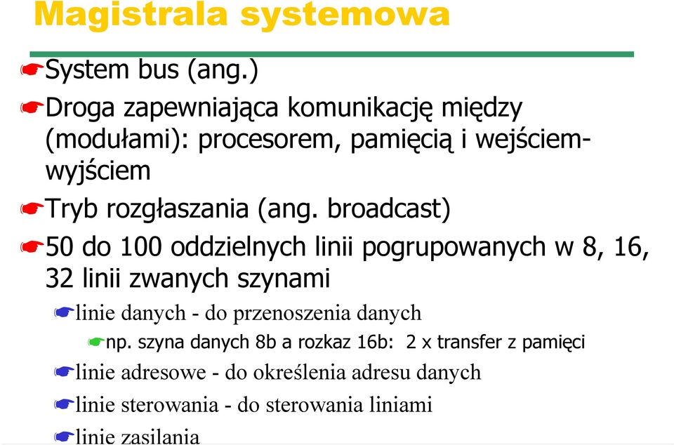 rozgłaszania (ang.