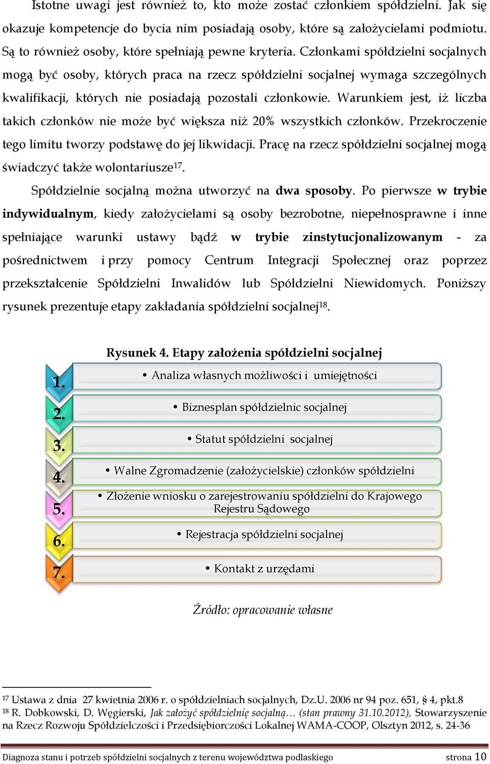 Członkami spółdzielni socjalnych mogą być osoby, których praca na rzecz spółdzielni socjalnej wymaga szczególnych kwalifikacji, których nie posiadają pozostali członkowie.