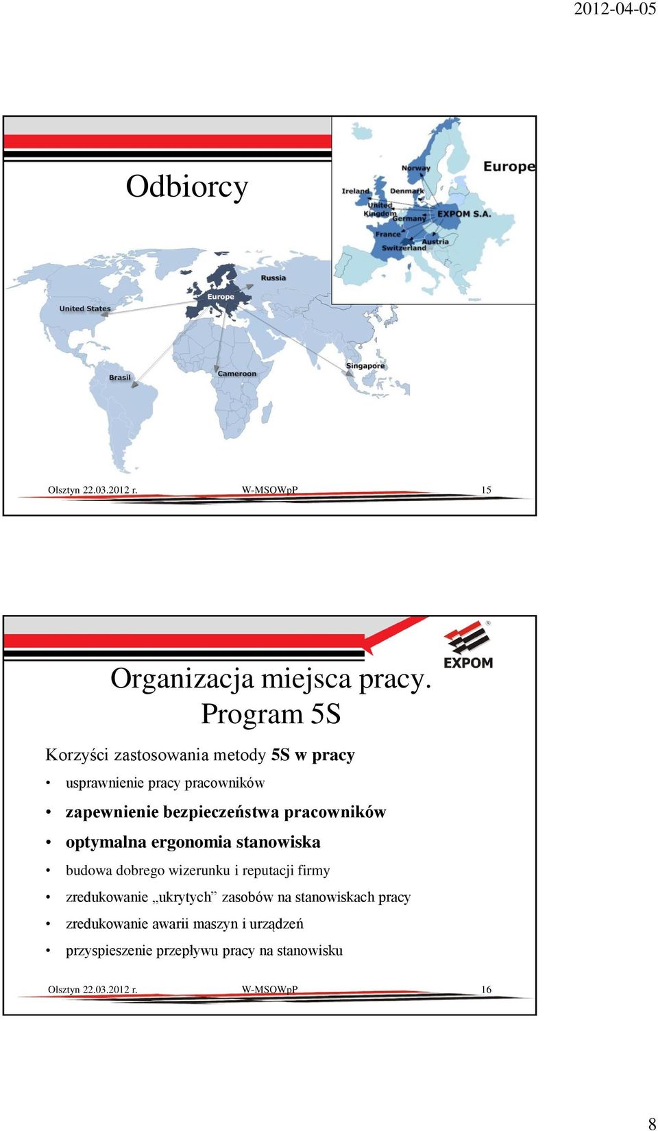 pracowników optymalna ergonomia stanowiska budowa dobrego wizerunku i reputacji firmy zredukowanie ukrytych