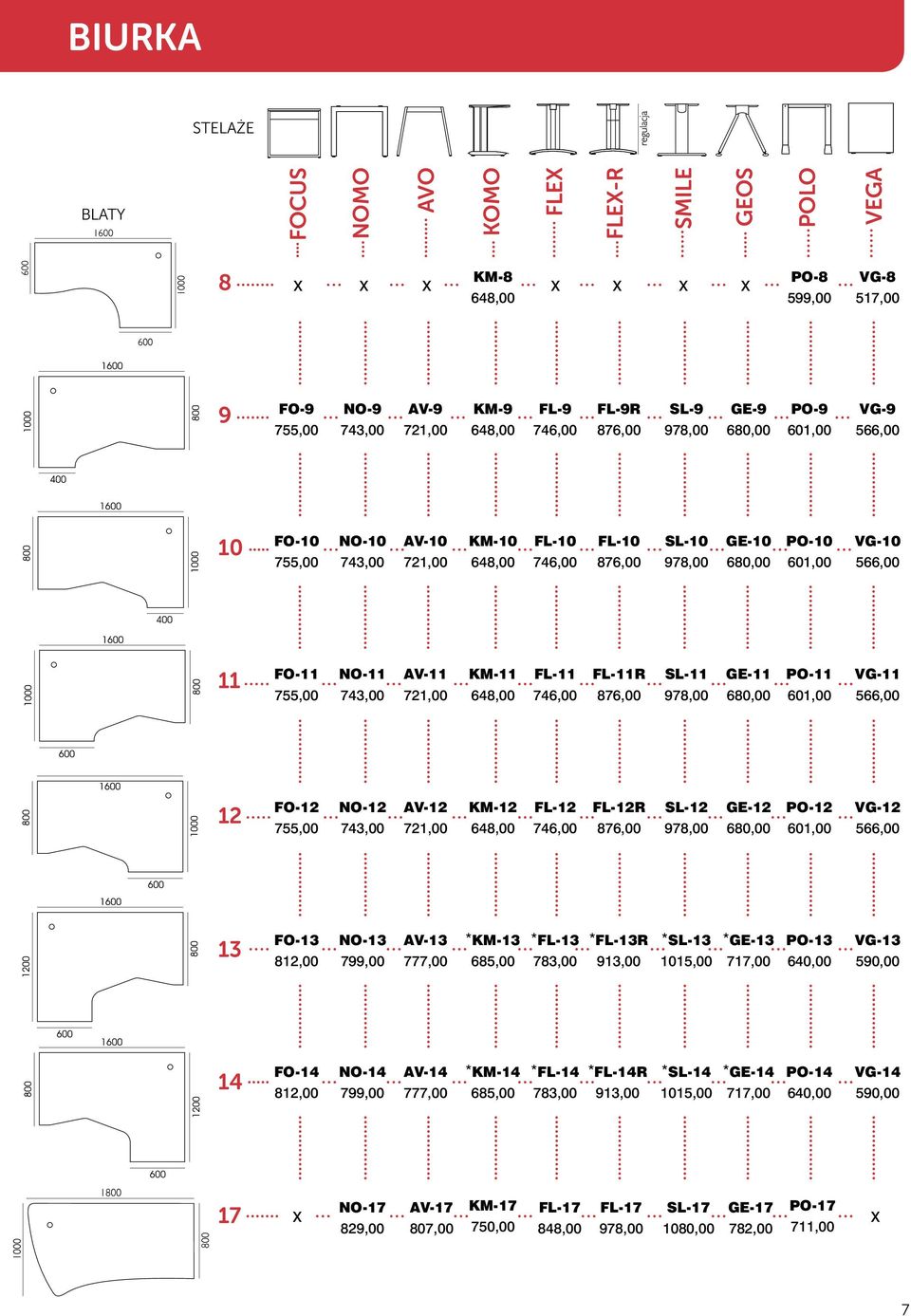 743,00 AV-11 721,00 KM-11 648,00 FL-11 746,00 FL-11R 876,00 GE-11 680,00 SL-11 978,00 PO-11 601,00 VG-11 566,00 FO-12 755,00 NO-12 743,00 AV-12 721,00 KM-12 648,00 FL-12 746,00 FL-12R 876,00 GE-12