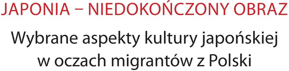 kultury japońskiej w