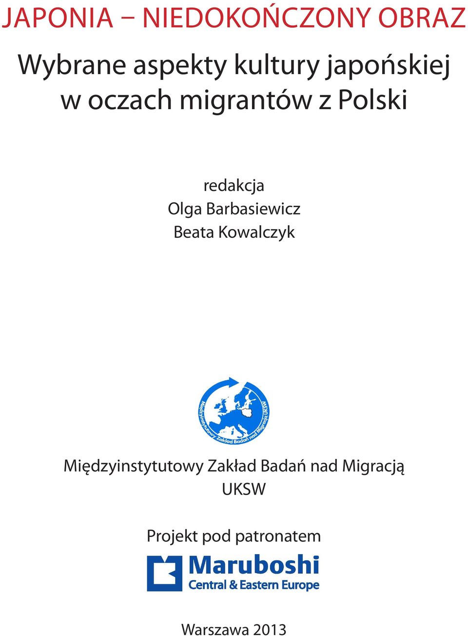 Barbasiewicz Beata Kowalczyk Międzyinstytutowy Zakład